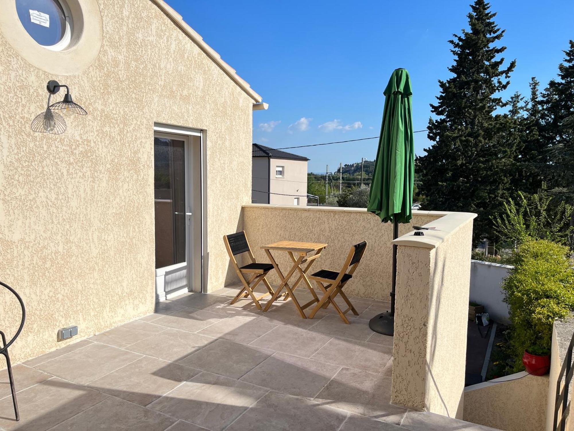 Terrasse Avec Vue Degagee 3km Avignon